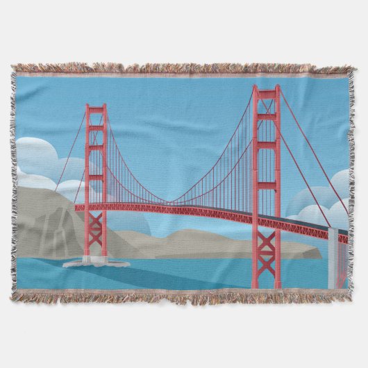Golden Gate Bridge | San Francisco Deken (Voorkant)
