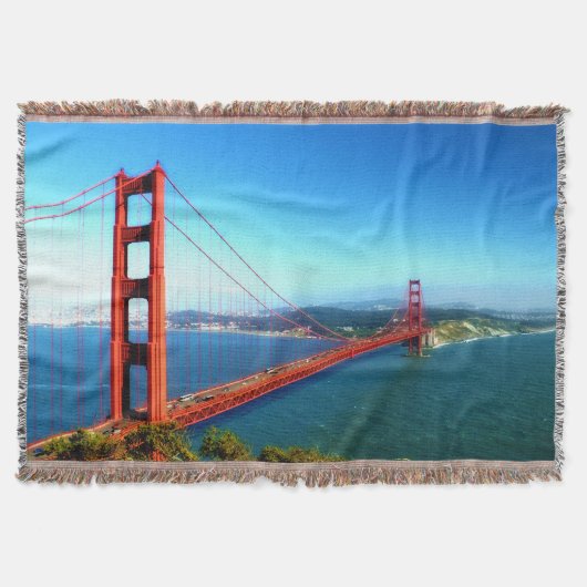 Golden Gate Bridge - San Francisco Deken (Voorkant)