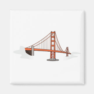 Golden Gate Bridge San Francisco Destination Magneet