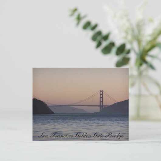 Golden Gate Bridge, San Francisco Golden Gate B... Briefkaart (Staand voorkant)