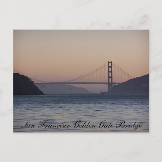 Golden Gate Bridge, San Francisco Golden Gate B... Briefkaart (Voorkant)