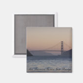 Golden Gate Bridge, San Francisco Golden Gate... Magneet (Voorkant / Achterkant)