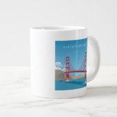 Golden Gate Bridge | San Francisco Grote Koffiekop (Voorkant rechts)