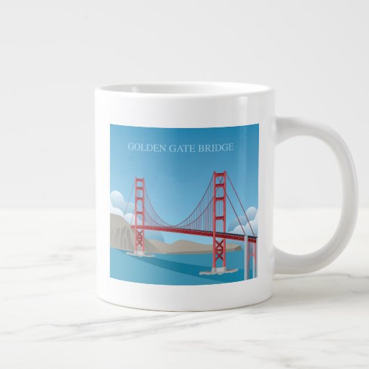 Golden Gate Bridge | San Francisco Grote Koffiekop (Rechts)