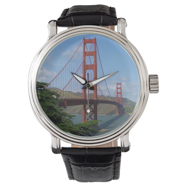 Golden Gate Bridge San Francisco Horloge (Voorkant)