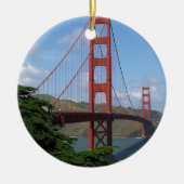 Golden Gate Bridge, San Francisco Keramisch Ornament (Voorkant)