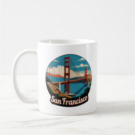 Golden Gate Bridge San Francisco Koffiemok