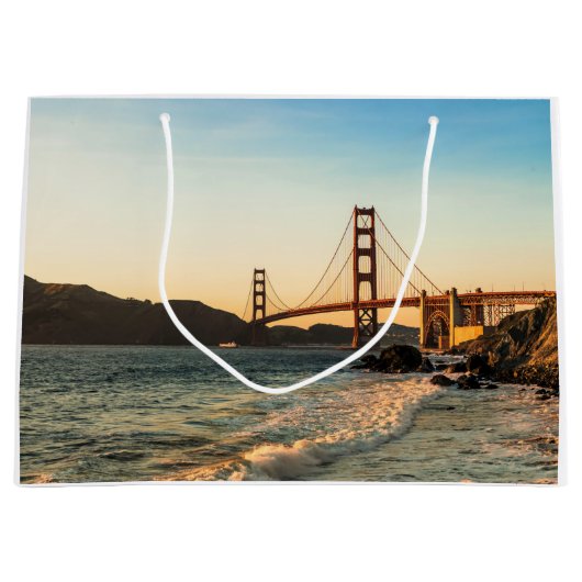 Golden Gate Bridge, San Francisco Large Cadeautasje (Voorkant)