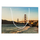 Golden Gate Bridge, San Francisco Large Cadeautasje (Achterkant)