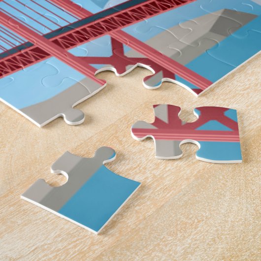 Golden Gate Bridge | San Francisco Legpuzzel (Zijkant)