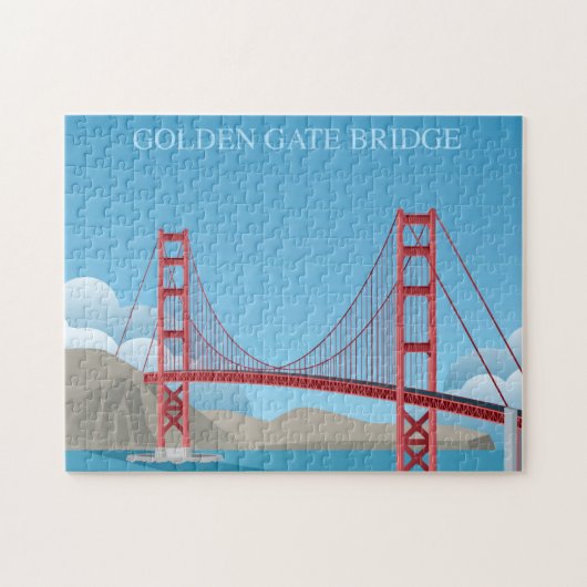 Golden Gate Bridge | San Francisco Legpuzzel (Horizontaal)