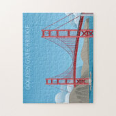 Golden Gate Bridge | San Francisco Legpuzzel (Verticaal)