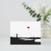 Golden Gate Bridge San Francisco Lover's Briefkaart (Staand voorkant)