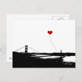 Golden Gate Bridge San Francisco Lover's Briefkaart (Voorkant / Achterkant)