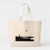 Golden Gate Bridge San Francisco Lover's Grote Tote Bag (Voorkant)
