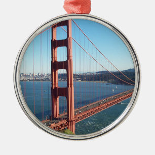 Golden Gate Bridge, San Francisco Metalen Ornament