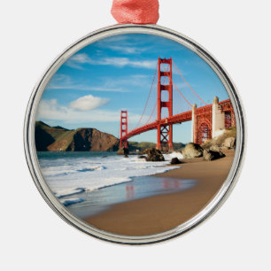 Golden Gate Bridge   San Francisco Metalen Ornament