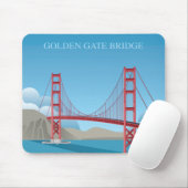 Golden Gate Bridge | San Francisco Muismat (Met muis)