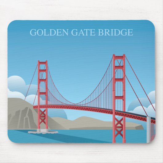 Golden Gate Bridge | San Francisco Muismat (Voorkant)