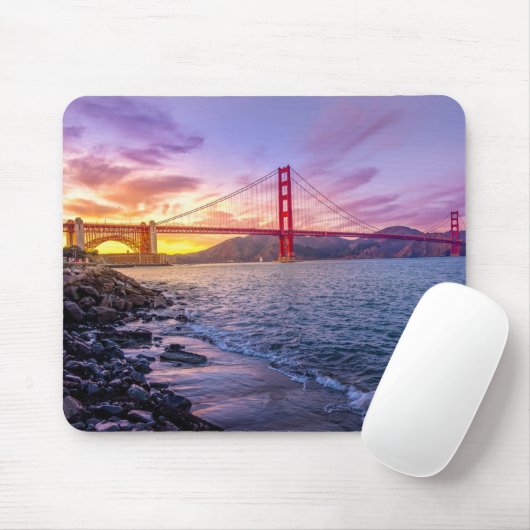 Golden Gate Bridge San Francisco Muismat (Met muis)