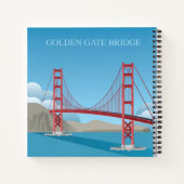Golden Gate Bridge | San Francisco Notitieboek (Achterkant)