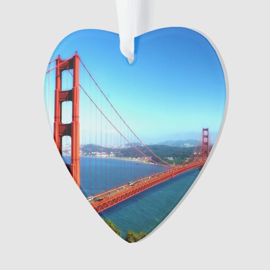 Golden Gate Bridge - San Francisco Ornament (voorkant)