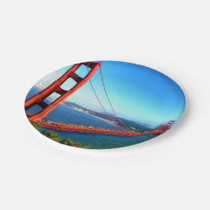 Golden Gate Bridge - San Francisco Papieren Bordje