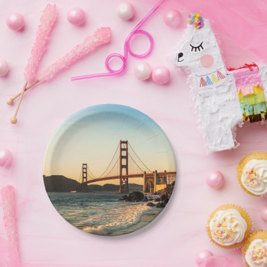 Golden Gate Bridge, San Francisco Papieren Bordje (Feest)