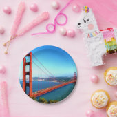 Golden Gate Bridge - San Francisco Papieren Bordje (Feest)