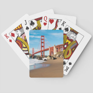 Golden Gate Bridge   San Francisco Pokerkaarten