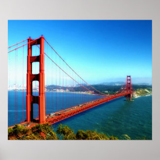 Golden Gate Bridge - San Francisco Poster