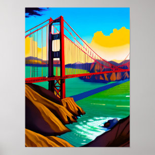 Golden Gate Bridge, San Francisco Poster