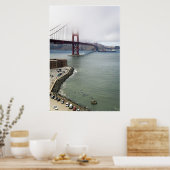 Golden Gate Bridge, San Francisco Poster (Keuken)