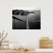 Golden Gate Bridge San Francisco Poster (Keuken)
