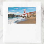Golden Gate Bridge | San Francisco Rechthoekige Sticker (Tas)