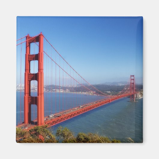 Golden Gate Bridge, San Francisco Reizen Magneet (Voorkant)