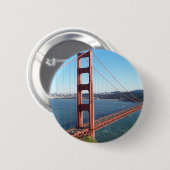 Golden Gate Bridge, San Francisco Ronde Button 5,7 Cm (Voorkant /achterkant)