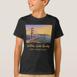 Golden Gate Bridge San Francisco  schilderen T-shirt