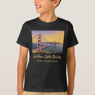 Golden Gate Bridge San Francisco  schilderen T-shirt