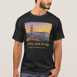Golden Gate Bridge San Francisco  schilderen T-shirt