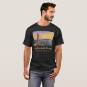 Golden Gate Bridge San Francisco  schilderen T-shirt (Voorkant volledig)