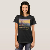 Golden Gate Bridge San Francisco  schilderen T-shirt (Voorkant volledig)