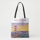 Golden Gate Bridge San Francisco  schilderen Tote Bag (Voorkant)