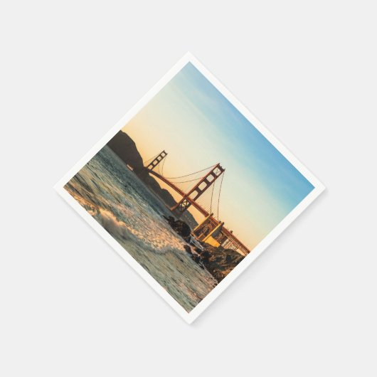 Golden Gate Bridge, San Francisco Servetten (Hoek)