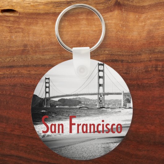 Golden Gate Bridge, San Francisco Sleutelhanger (Voorkant)
