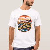 Golden Gate Bridge San Francisco T-shirt (Voorkant)