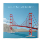 Golden Gate Bridge | San Francisco Tegeltje (Voorkant)