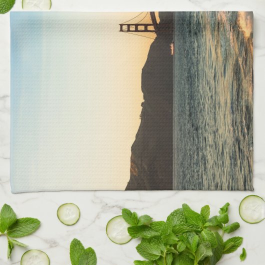 Golden Gate Bridge, San Francisco Theedoek (Gevouwen)