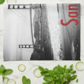 Golden Gate Bridge, San Francisco Theedoek (Gevouwen)