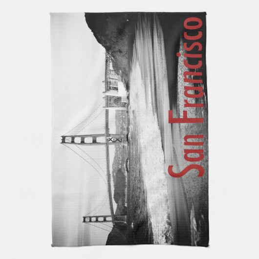 Golden Gate Bridge, San Francisco Theedoek (Verticaal)
